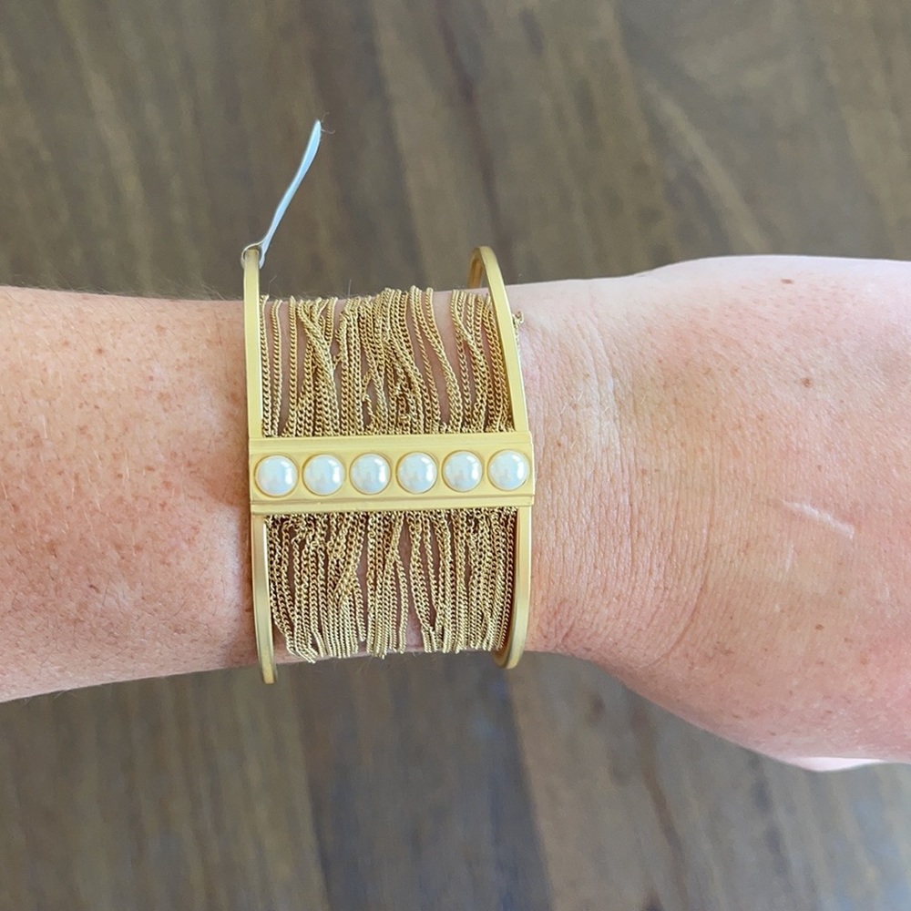 Spartina 449 Adjustable Gold Cuff NWT
